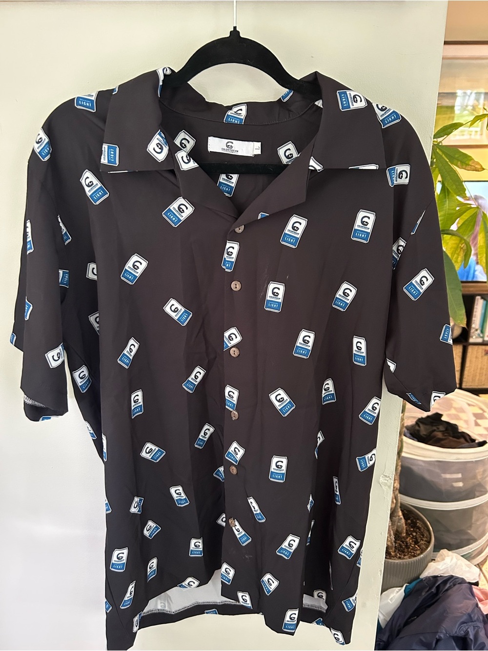Coldstream Clear Distillery Light Beer Party Shirt - Size Large